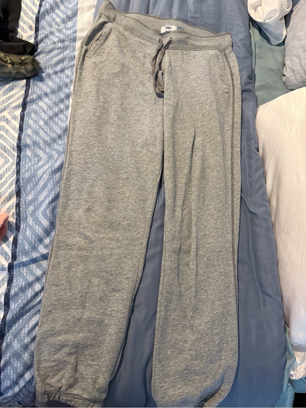 Old Navy Heather Gray Drawstring Sweatpants